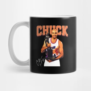 Charles Barkley The Chuck Basketball Legend Signature Vintage Retro 80s 90s Bootleg Rap Style Mug